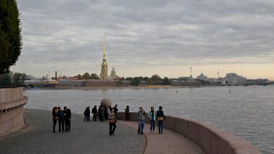 Photo of Стрелка Васильевского острова: панорамный вид на Неву