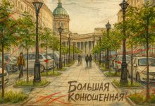 Photo of Большая Конюшенная: шум и суета